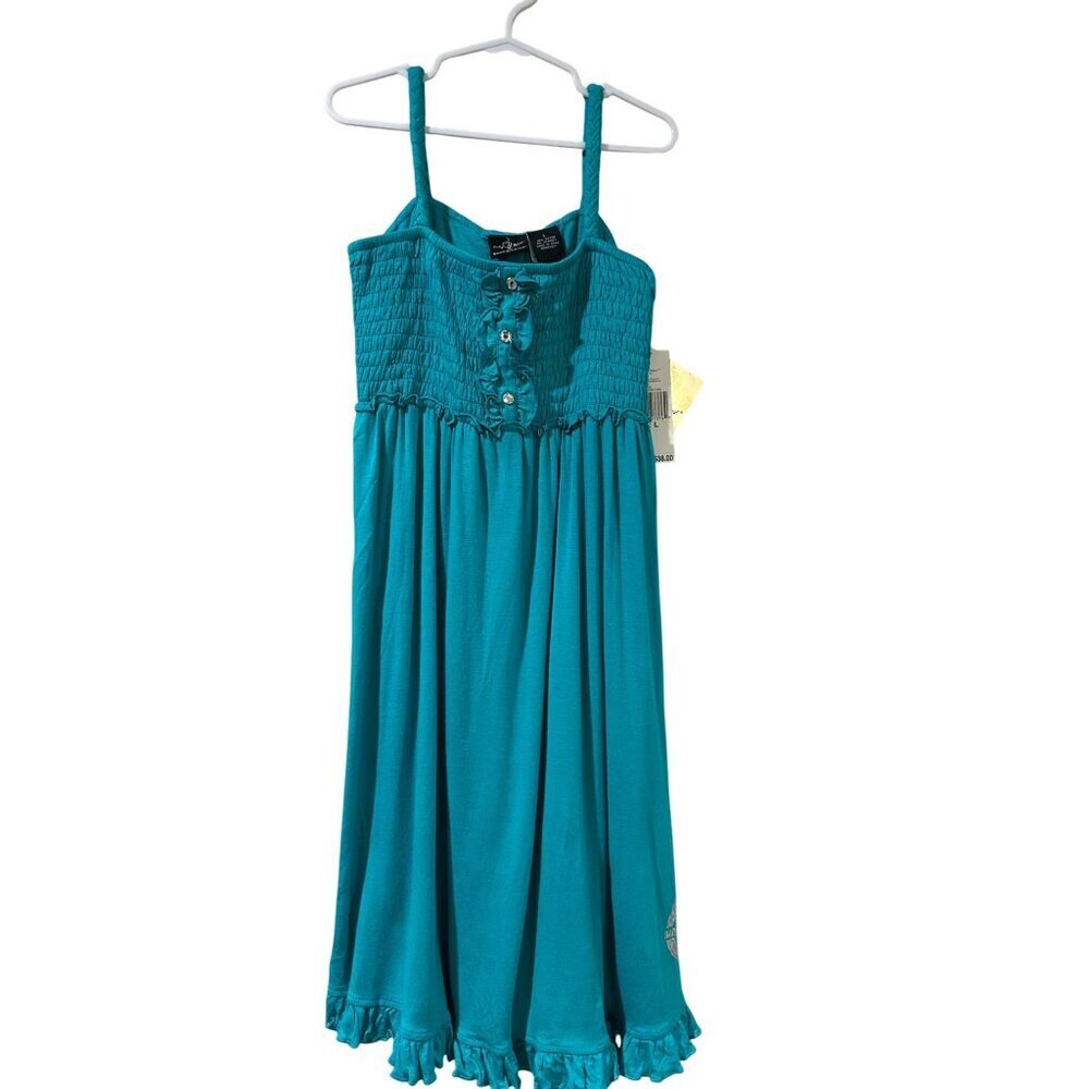 Baby Phat Kimora Lee Simmons Girls Sleeveless Midi Dress size L NWT
